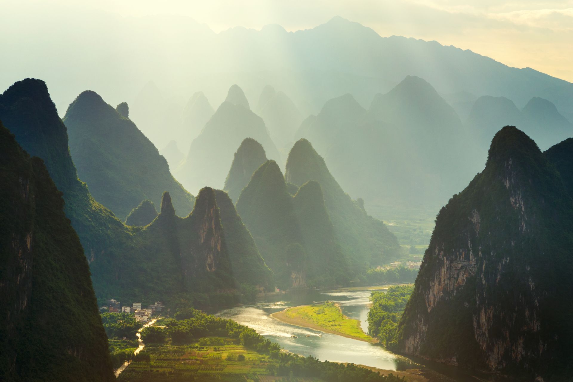 paisajes de avatar y guilin