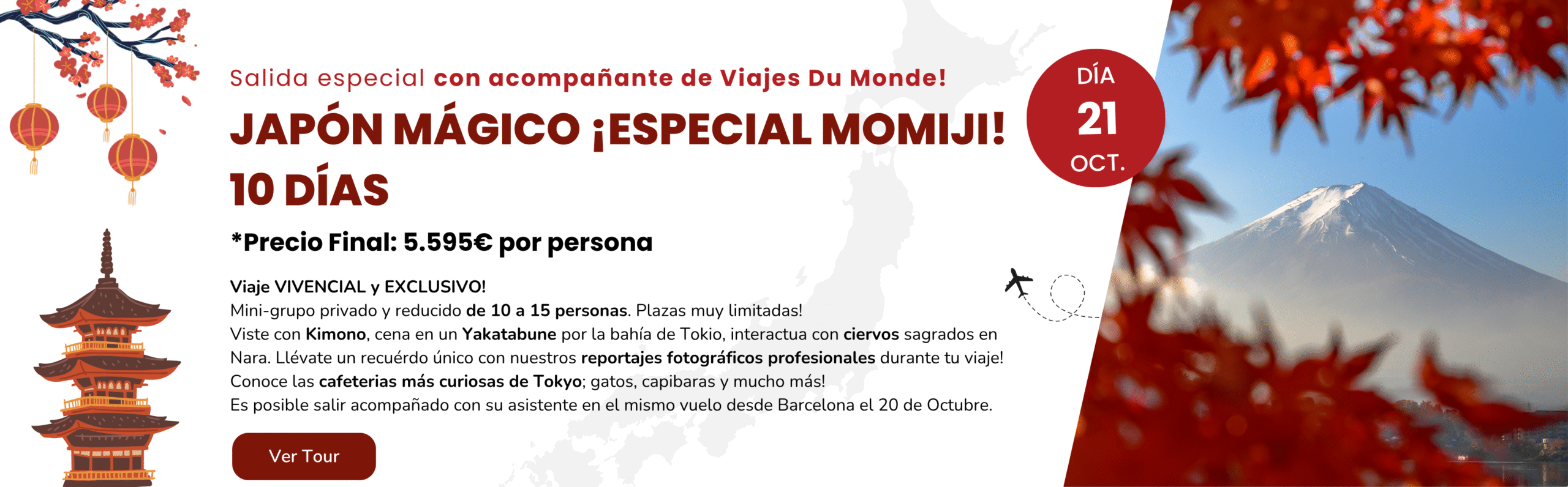 salida especial momiji viaje a japon salida especial momiji